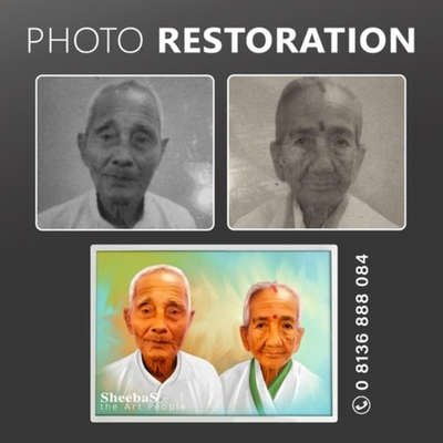 Photo Restoration & Retouching 


 #photoframing ,  #photorestoration ,  #photoretouching  , #Photoframe ,  #digitaloilpainting ,  #AltarDesign ,  #digitalpainting ,  #digitalart ,  #digitaloilpainting  #digitalstudio ,  #oilpainting , #canvaspainting , #canvas