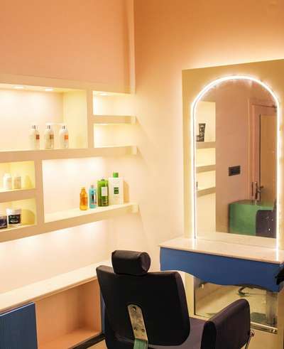 KIANA SALON AT SCHEME COLOURING CONTRACT KASIM SAIFI THEDESIGNHOUSEJAIPUR