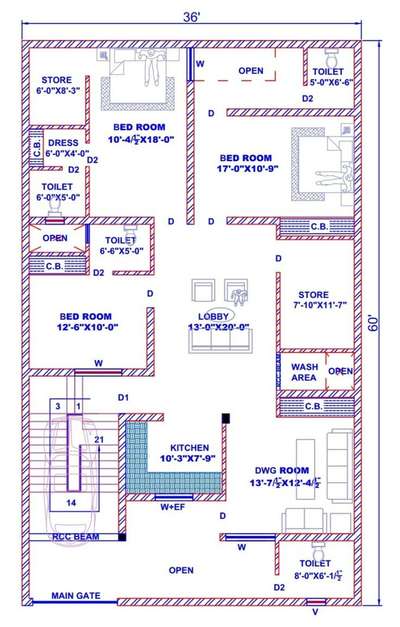 ₹1 स्क्वायर फीट में फ्लोर प्लान बनवाए 8871194779  #2d #2dplanning #FloorPlans  #planning