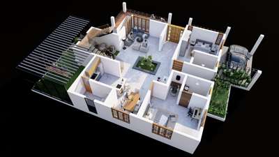 Floor plan  #budget_home_simple_interi  #KeralaStyleHouse