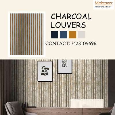 Makeover Interior Presenting you Interior elevation product Charcoal Louvers 
.
.
Charcoal Louvers 
at just 600 per panel
. 
. 
#charcoal  #charcoallouvers    #Interior #elevation #exteriorelevation  #modernexterior #louvers #modernelevation #makeoverinterior
. 
. 
Stay connected for more information
. 
. 
Or call us on 
7428109696
9311780628