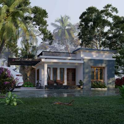 1500sft 
3d modeling 
designed by saneesh

#3dmodeling #KeralaStyleHouse #ContemporaryHouse #Kottayam
