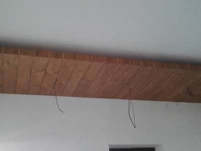 new work.. ply wood ceiling.. veneer finish