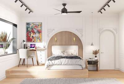Taking the Bedroom design to new heights!!
Classic charm meets modern design, especially with that stunning molding work.

Where comfort meets classic charm:Our latest 3D room design features a dreamy high floor bed and exquisite moulding details.
 #InteriorDesigner  #3drendering  #roomdesign  #architecturalvisualization  #interiordesigninspiration   #homedesign
 #bedroomgoals  #mouldingdesign  #classicmodern  #minimalistdesign  #designsolutions  #Architectural&Interior
