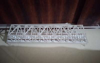 truss bridge model #model #bridge