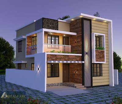 #3d #exterior_Work  #villa @ #kochi