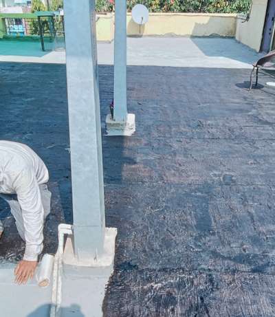# 4 layer rubber waterproofing # before tiles # tiles waterproofing
