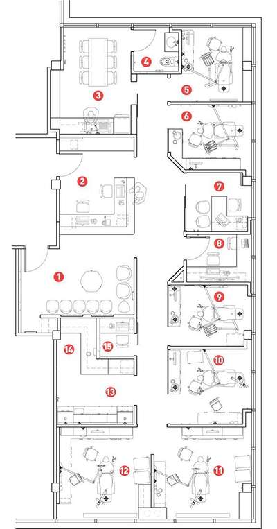 hospital plan  #sayyedinteriordesigner  #autocad  #2DPlans  #hospitalfloor  #FloorPlans  #dentalclinic