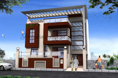 FRONT FACADE RESIDENCE ELEVATION DESIGN