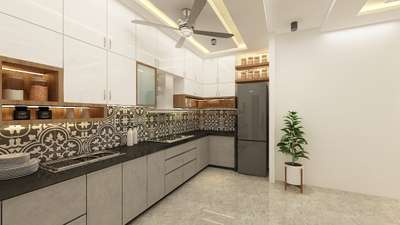 Kitchen interior elevation