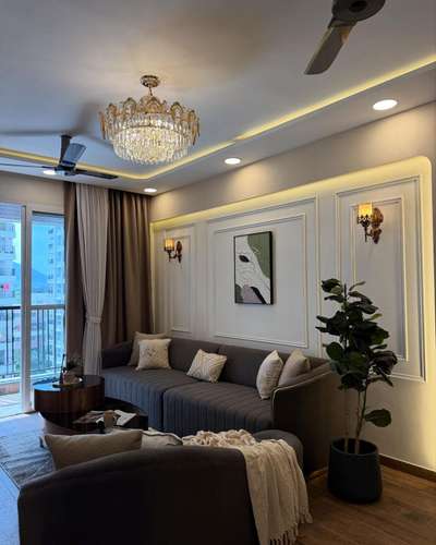 Final look Design final work on site flat design #InteriorDesigner