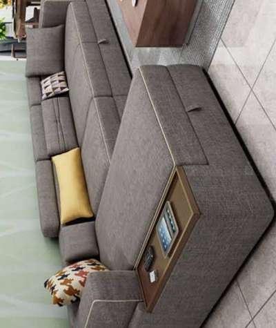 luxury sofa with adjustable headrest