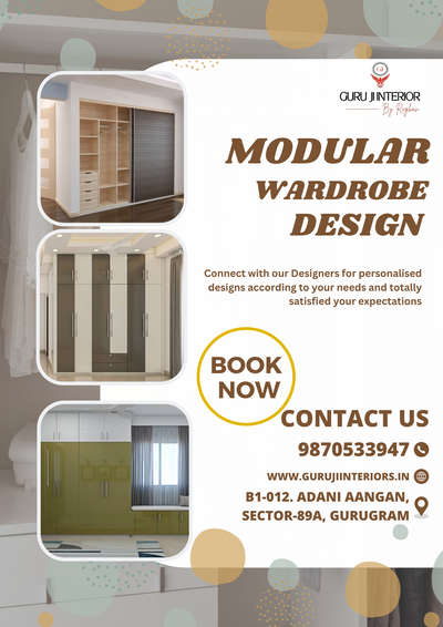 Looking for wardrobe Design?
@ Connect with our Designers for personalised designs according to your needs and totally satisfied your expectations 

Guru ji interior
By - Raghav 
Call - 9870533947 , 7303111335 
#gurujiinteriors 
.
#interiordesign#wardrobedesign #interior#cupboard #wardrobe#almirah#modularkitchen
#home.