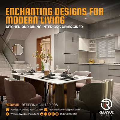 "Redwud Interiors: Where enchanting designs meet modern living. Our passion for creating captivating spaces ensures a harmonious blend of functionality and beauty. Elevate your surroundings with our expertly crafted designs, igniting a sense of wonder and delight in every room."

Contact us to know more
6282437649, 7907721450


#DiningChairs #ModularKitchen #dreamhouse #InteriorDesigner #Architectural&Interior #DiningTable #HomeAutomation