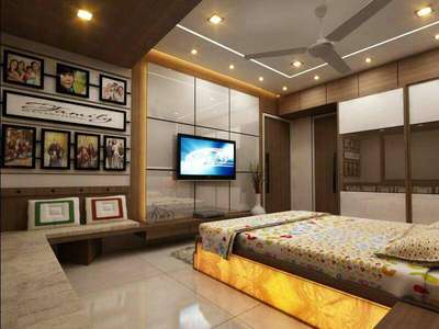 #MasterBedroom  .
interior work by ER Noor