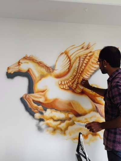 My Wall painting in new house