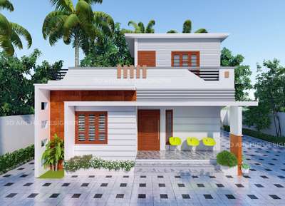 new project ..950 sqft single floor sharmila@trivamdrum 
 #ElevationHome  #veedu  #exteriordesigns  #architecturedesigns  #Architect