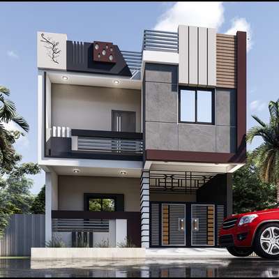 #exterior_Work  #InteriorDesigner  #HouseDesigns  #groundfloor  #bestelevations