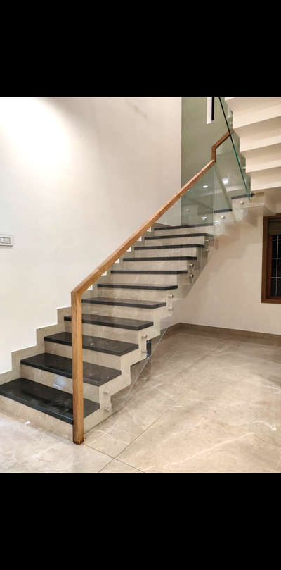 # #GlassHandRailStaircase 
#GlassStaircase 
#StaircaseDesigns 
#toughened 
#glassdecors