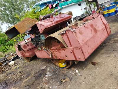 Machine Overhauling at Site #earthmoving Machinery