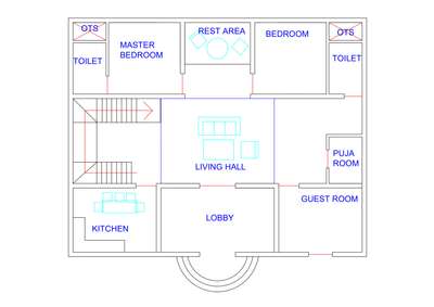we provide 2 sample design to client they can choose anyone 
 #FloorPlans  #houseplan  #2DPlans  #2DPlans  #vastutips