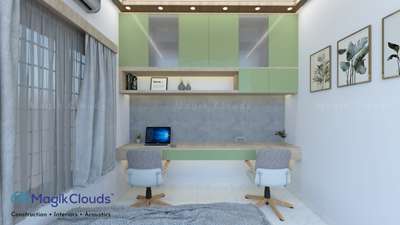 3D design o premium cozy bedroom with study area

#bedroomwithstudy  #cozybedroom #modularwardrobe #BedroomDecor #BedroomDesigns #BedroomIdeas  #bedroominterio  #bestinteriordesign #LUXURY_BED  #BathroomStorage