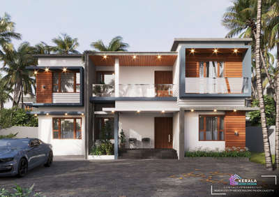 Proposed Residential Design 🤩✨🏡

Client : Ali akbar
Place : malappuram

Area : 2100 sqr ft 
Specfn : 4 bhk