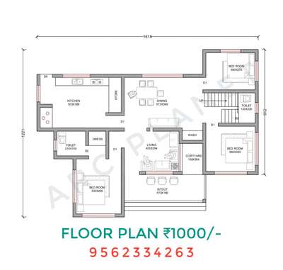 #FloorPlans #WestFacingPlan #NorthFacingPlan #EastFacingPlan #10centPlot #autocad #ElevationHome #homeplan