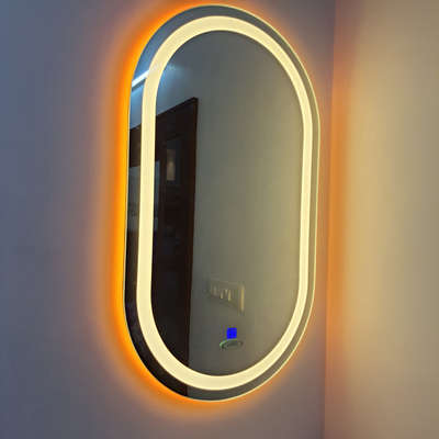 #led mirror with touch three functions