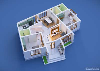 3d Floor plan. 

ഈ വീടിൻ്റെ 3d പ്ലാനിൻ്റെ inside view's പ്രൊഫൈലിൽ ഇട്ടിട്ടുണ്ട്.. 😊

3d plan