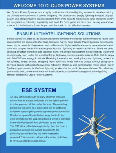 ESE lightning Arrester