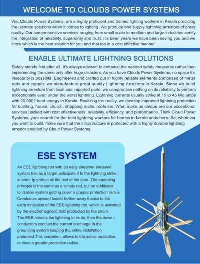 ESE lightning Arrester