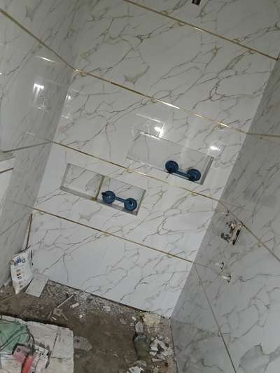 #tiles #fixing#bathroom🙏