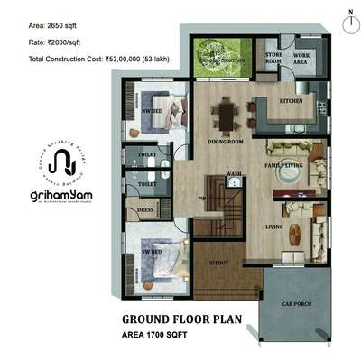 🏡 2650 sqft Premium Home Construction in Kerala – ₹2000/sqft

We bring your dream home to life with quality materials, expert craftsmanship, and transparent pricing.

Project Highlights:
✅ Foundation, RCC frame, and block walls for durability
✅ RCC slab roofing with complete waterproofing
✅ Mid-range vitrified tile flooring
✅ Quality plumbing fixtures (Jaquar/Parryware or equivalent)
✅ Concealed wiring with premium switches
✅ Wooden main door, flush doors, UPVC/aluminium windows
✅ Interior emulsion and exterior weather coat painting
✅ Functional kitchen with granite countertop & stainless steel sink
✅ Modern bathrooms with wall & floor tiles plus CP fittings

💰 Total Construction Cost: ₹53,00,000 (₹2000/sqft)
📍 Designed & built with care, right here in Kerala

📞 Call/DM us today to start building your dream home!

#KeralaHomeConstruction #HouseConstructionKerala #DreamHomeBuilders #KeralaArchitecture #HomeDesignKerala #HousePlansKerala #HomeConstructionCost #KeralaBuilders #RCCCons