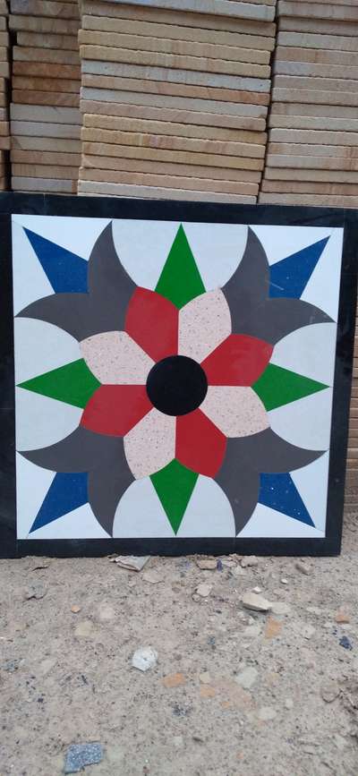 rangoli tiles 24 × 24. in