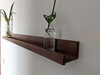 Photo ledge with Teakwood