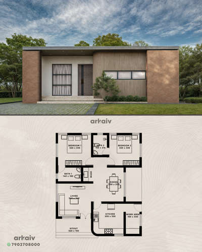 Plan and Elevation
 #FloorPlans #3delevations #ElevationDesign #Minimalistic #exteriordesigns #2d_plans  #SmallHouse