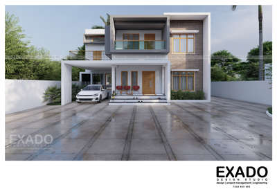 #ExteriorDesign  #3d  #architecture #architecturedesigns #Malappuram  #chelari  #padikkal  #exado