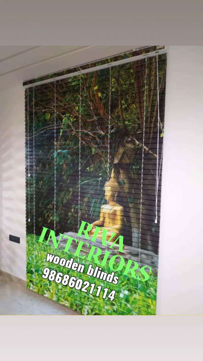 customized wooden blinds