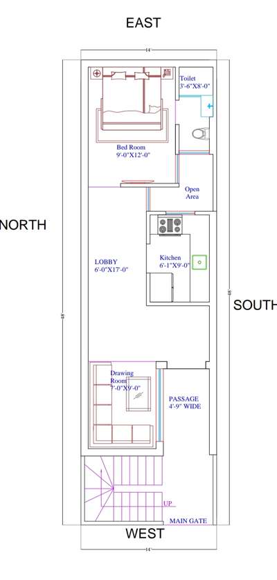 # Small dream house  plan design