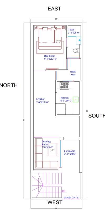 # Small dream house  plan design