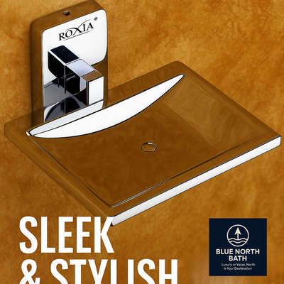 ✨ നിങ്ങളുടെ ബാത്ത്‌റൂമിന് ഒരു sleek & stylish touch നൽകാൻ – ROXIA Carrier Series Soap Dish.
Chrome plated finish, premium durability, modern design.
Luxury that reflects you – only at Blue North Bath.
#BlueNorthBath #Roxia #BathroomAccessories #SleekAndStylish #LuxuryBath #CarrierSeries #BathroomDesign #ModernBathroom #SoapDish #HomeStyle #PremiumLiving