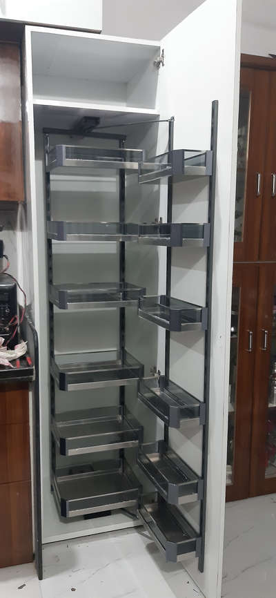 glass pantry unit