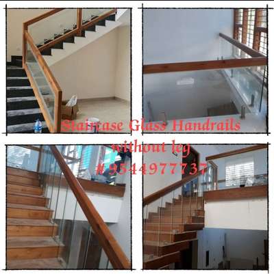 #Glass Staircase Railing