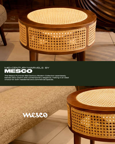 Whether you’re looking to enhance a contemporary living space or add a touch of retro charm to a public environment, the Mesco Furnindo Mid-Century Modern Collection offers the perfect blend of style and functionality.




#furnitures #furnituremanufacturer #furniturestore #interiordesignkerala #calicut #keralahomedesignz #interriordesign #kerala_architecture #architecturedaily #architecturedesign  #woodendesign #homerenovation #interiorarchitecture #sustainability #woodeninterior #furnituredesign #Architect #HouseDesigns #LUXURY_INTERIOR #luxuryinteriors #furnituremakers