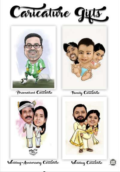 Caricature for Wall..
Framed Caricatures