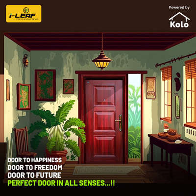 Elevate your entrance with the impeccable aesthetics of I-Leaf Steel Doors. Where style meets strength, and every entry becomes a statement.

 #Steeldoor  #FrontDoor  #maindoor  #singledoor  #DoubleDoor  #bestsolutions  #SwitchToABetterWorld  #ecofriendlyproducts  #ecofriendlyliving