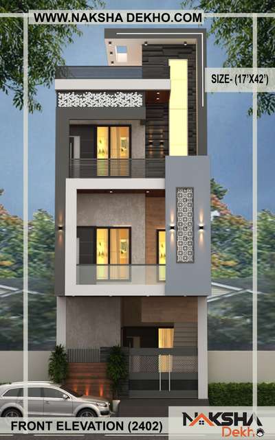#Front Elevation # 3d Home design