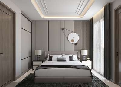 bed back wall paneling design 
# # # # # # # #