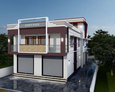 #my_new_project@alamcode#3d #constructionsite #shopconstruction #houseconstructioncivil #designs #thoppichantha #attingal